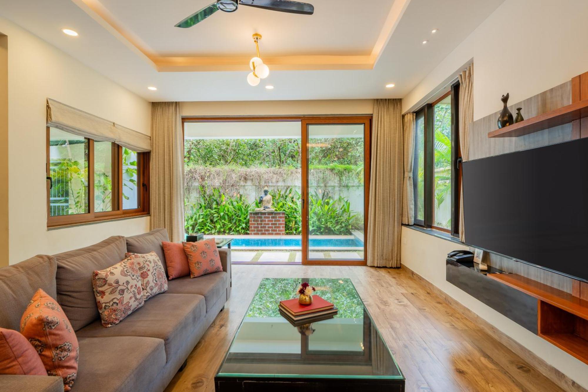 Elivaas 3 Bhk Pvt Pool & Bar - Villa Valerie Oxel Exteriör bild